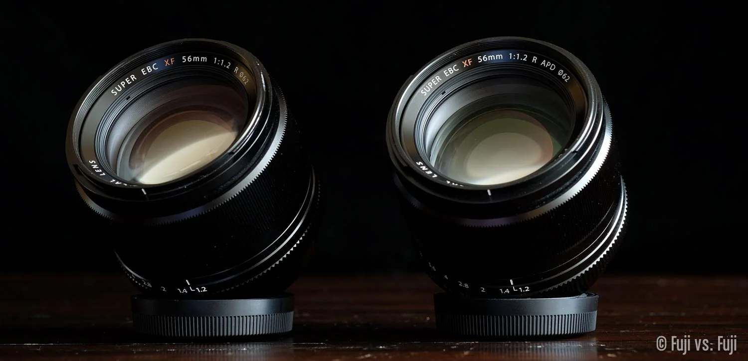 Fuji XF 56mm F1.2 vs. APD — Fuji vs. Fuji